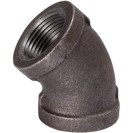 Southland 3/8 In. 45 Deg. Malleable Black Iron Elbow 1/8 Bend 520-202HN